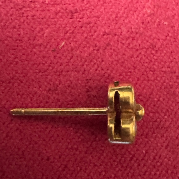 Tiffany & Co Diamond Earring Rare Bezel Set 18k  Gold Lace Collection Vintage - Picture 11 of 11